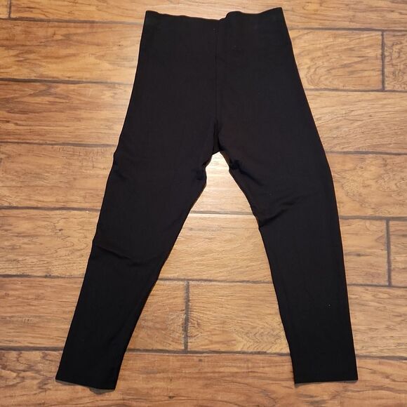 Worthington women's medium black legging pants with supportive waistband - Picture 2 of 4